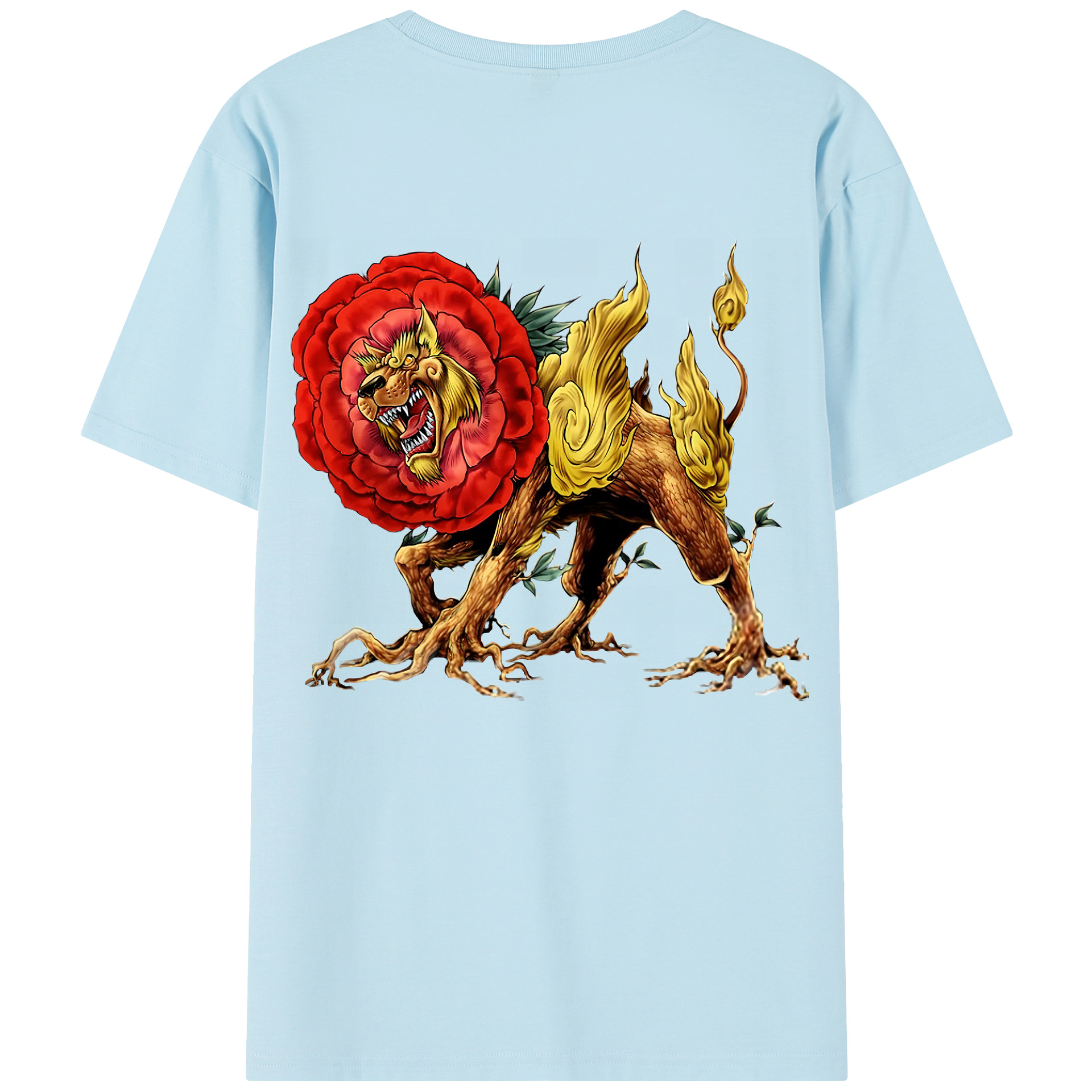 （画像用） 遊☆戯☆王 Yu-Gi-Oh! 綿100％半袖Tシャツ（背面プリント）